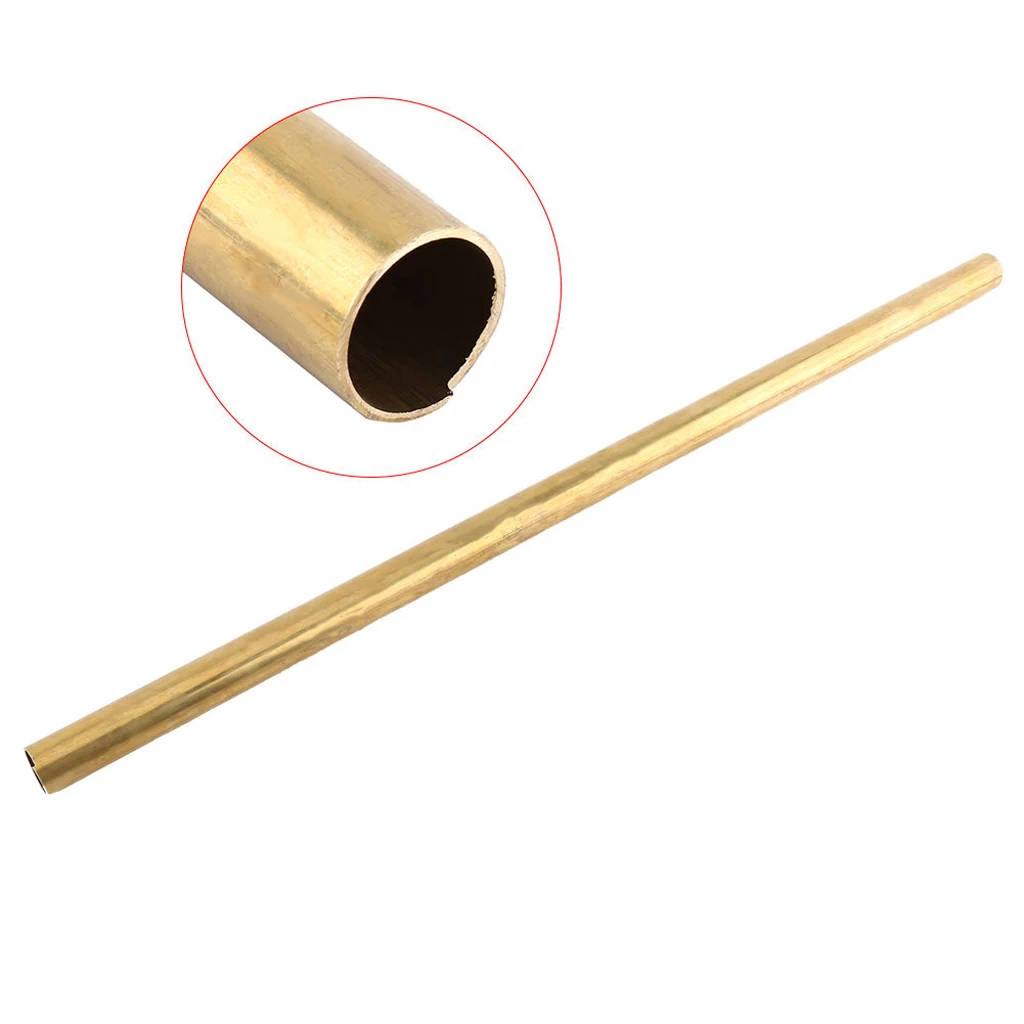 Brass Pipe Tube Round Bar / Rod 6mm-20mm for Transfering Modelmaking 50cm
