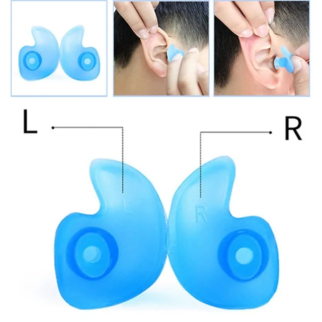 Новинка, 1 пара, мягкие силиконовые беруши, водонепроницаемые, пыленепроницаемые, спортивные, для плавания, беруши, для дайвинга, учебы, сна, шумоподавление