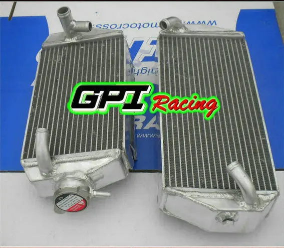 GPI Racing RH/&LH SUZUKI RMZ450 RMZ 450 2007 07 aluminum radiator