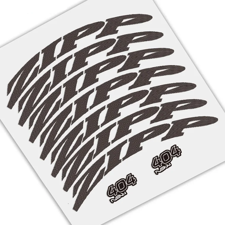 

Two Wheel Sticker Set for ZIP 404 454 808 nsw Road Bike Bicycle Carbon Cycling Race Decal
