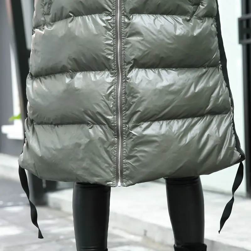 Solide xitao Col ligne Pleine Nouveau Parka Hiver De Zll2443 Capuche Couleur Casual Manches Corée A 2018 Green Black army Lâche Zll2443 Mode À Épais Femmes pCqprTxw