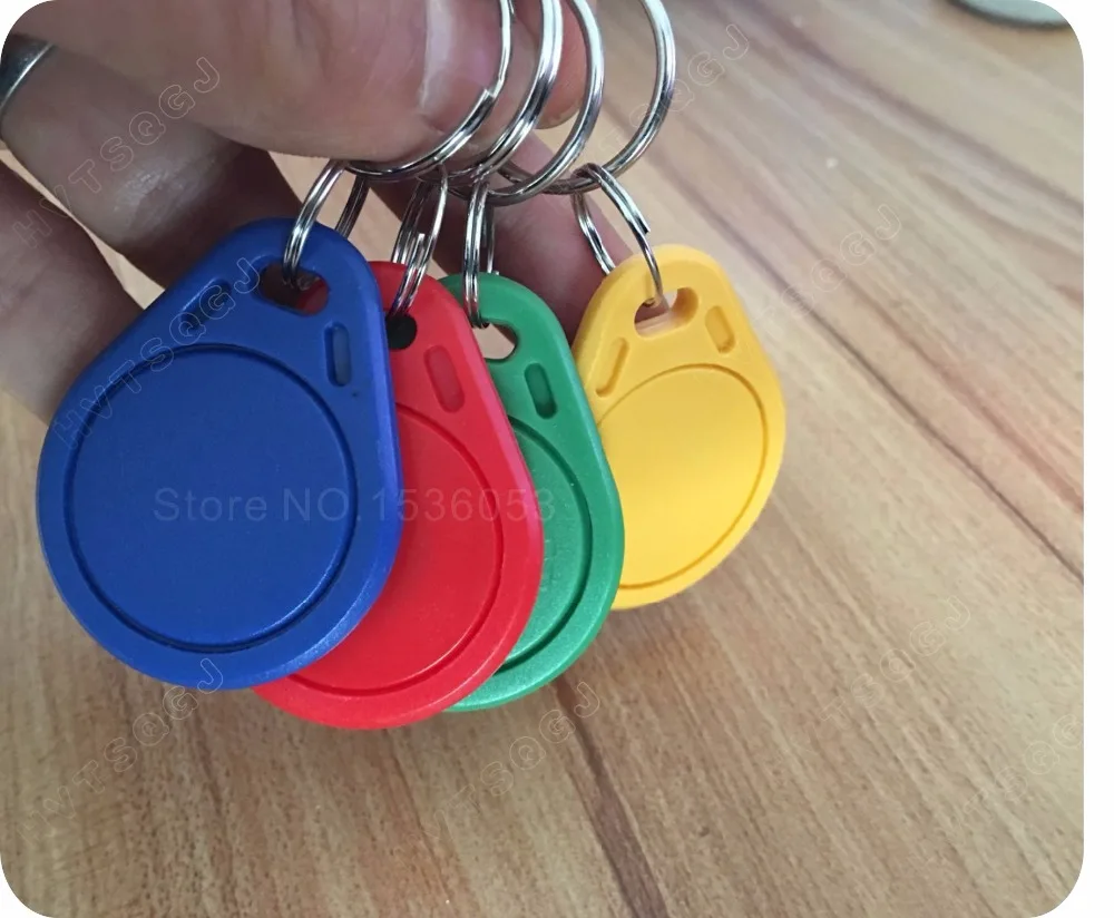 

100pcs New Arrived 215 NFC tag Keyfob Key Ring Tag Forum Type 2