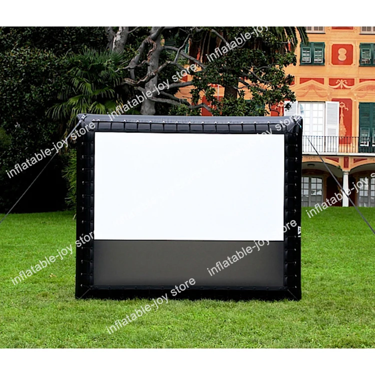 

free air ship to door!100 inch inflatable movie screen inflatable movie rear projection TV screen inflatable