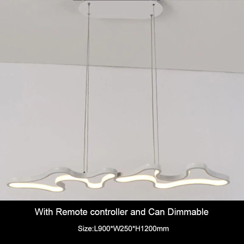  Creative Modern Led Hanging Pendant Lights For Shop Bar Dining Kitchen Room AC85-265V Acrylic Led P - 32883077683