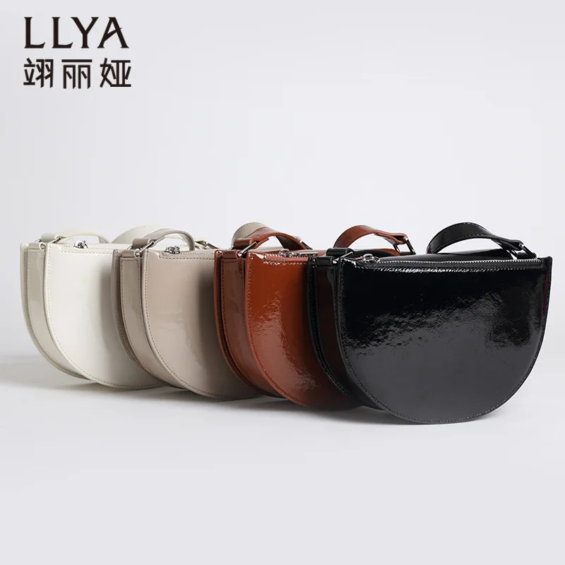 

2019 New Kind of Female Pack True Leather Female Pack Shell Pack Rejuvenated Handmade Cowskin Single Shoulder Pack Female Pack
