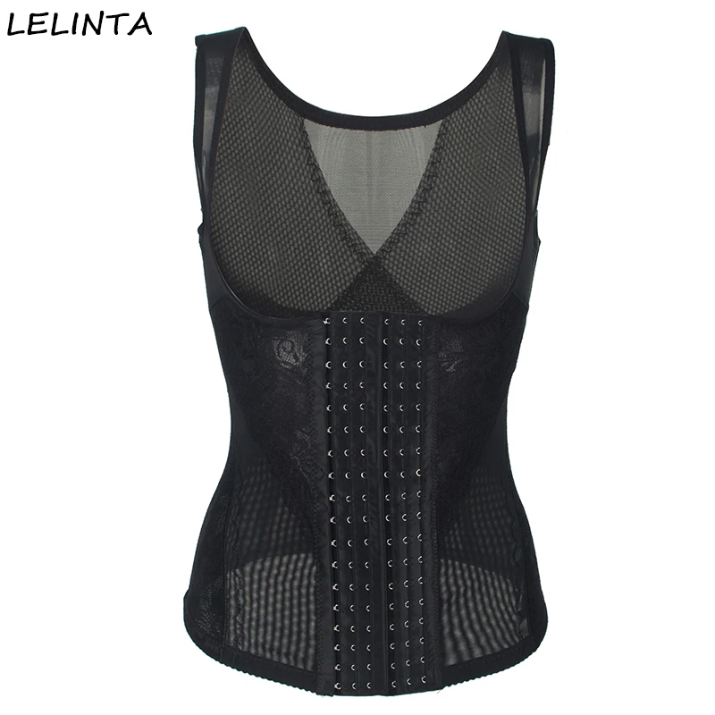 LELINTA Vest Waist Trainer Fajas Sweat Body Shaper Slimming Shapewear