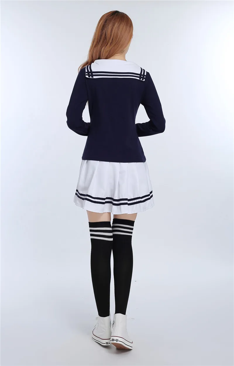 Boocre японский/корейский Костюм Моряка Англия Стиль Костюмы для косплея милые девушки студент школьная форма JK комплекты