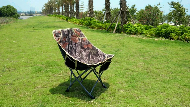 Складной стул открытый портативный рыболовный стул Досуг назад пляж Луна кемпинг стол шезлонг мебель для гостиной шезлонг