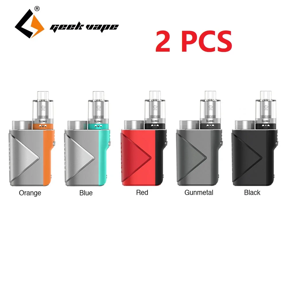 2 шт. 100% оригинал Geekvape Lucid Starter Kit Max 80 Вт по предварительной как Чипсет с 2/4 мл сетки катушки Lumi танк электронная сигарета комплект для