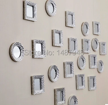 Small Decorative Wall Mirrors aliexpress : buy fashion silver plated ceramic wall hangings Small Decorative Wall Mirrors aliexpress : buy fashion silver plated ceramic wall hangings