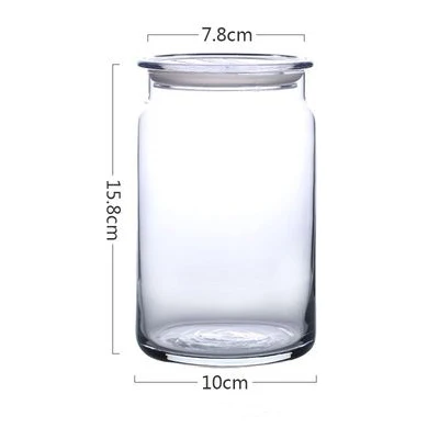Type A-1000ML Герметичная стеклянная банка для хранения бутылка для специй Чай, сахар, кофе зерна контейнер для еды коробка гайки может кухня Органайзер Ресторан поставщик - Цвет: Type A-1000ML