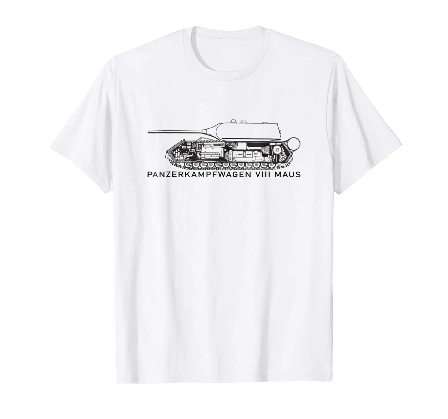 Немецкая футболка на бретельках Ww2 Panzer viii maus подарочные футболки 2019|Футболки| |