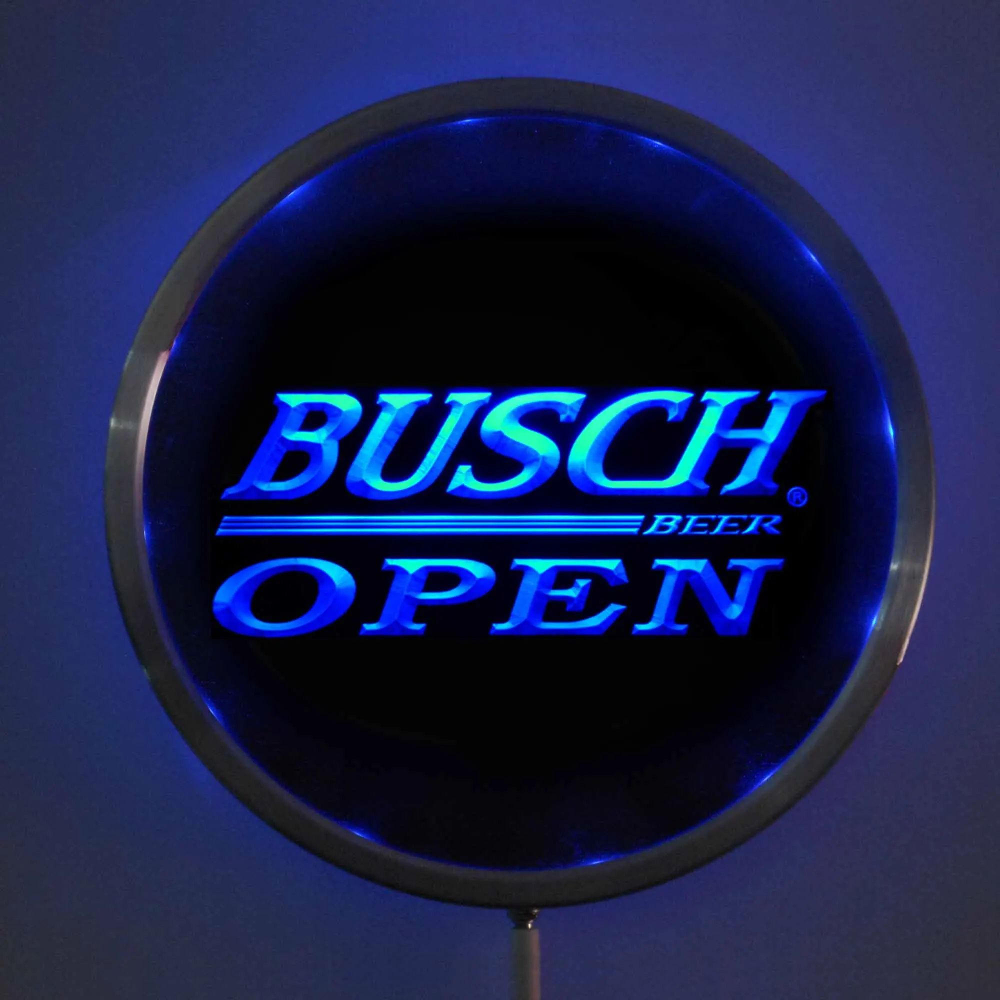 Rs-0045 Busch открытые светодиодные неоновые КРУГЛЫЕ ЗНАКИ 25 см/10 дюймов-RGB вывеска для