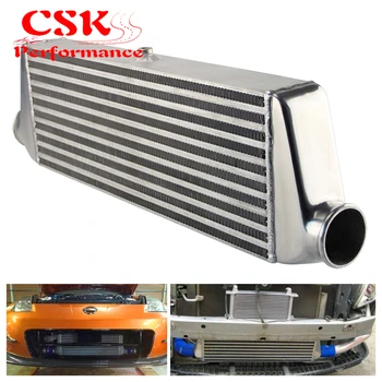 

Universal Front Mount Bar&Plate Intercooler 500*180*64 In/Outlet 2.25" FMIC 32PSI Silver