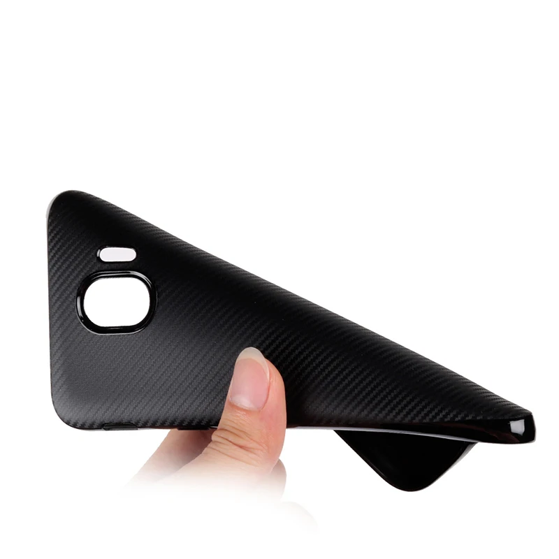 carbon fiber silicone case samsung j4 (4)