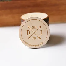 Пользовательский магнит со стрелами с датой и инициалами, дерево сохранить дату магниты, деревенский Свадебный магнит, персонализированные свадебные услуги