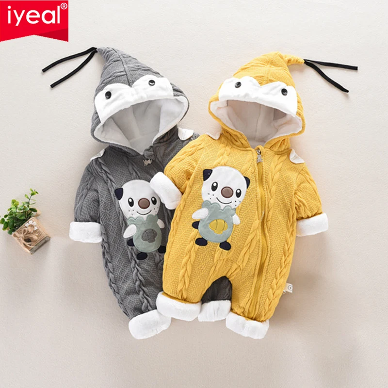 

IYEAL New Baby Romper Cute Cartoon Panda Baby Winter Clothes Infant Girl Boy Jumpers Kids Baby Outfits Clothes Baby Costume