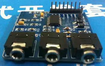 

Free Shipping! 1pc WM8731 module / audio module / FPGA audio circuit / music player / karaoke OK