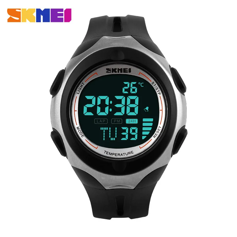 

Men large quartz Outdoor Digital Watch silicone Water resistant luxury military watches fashion electronic running luxury hclock