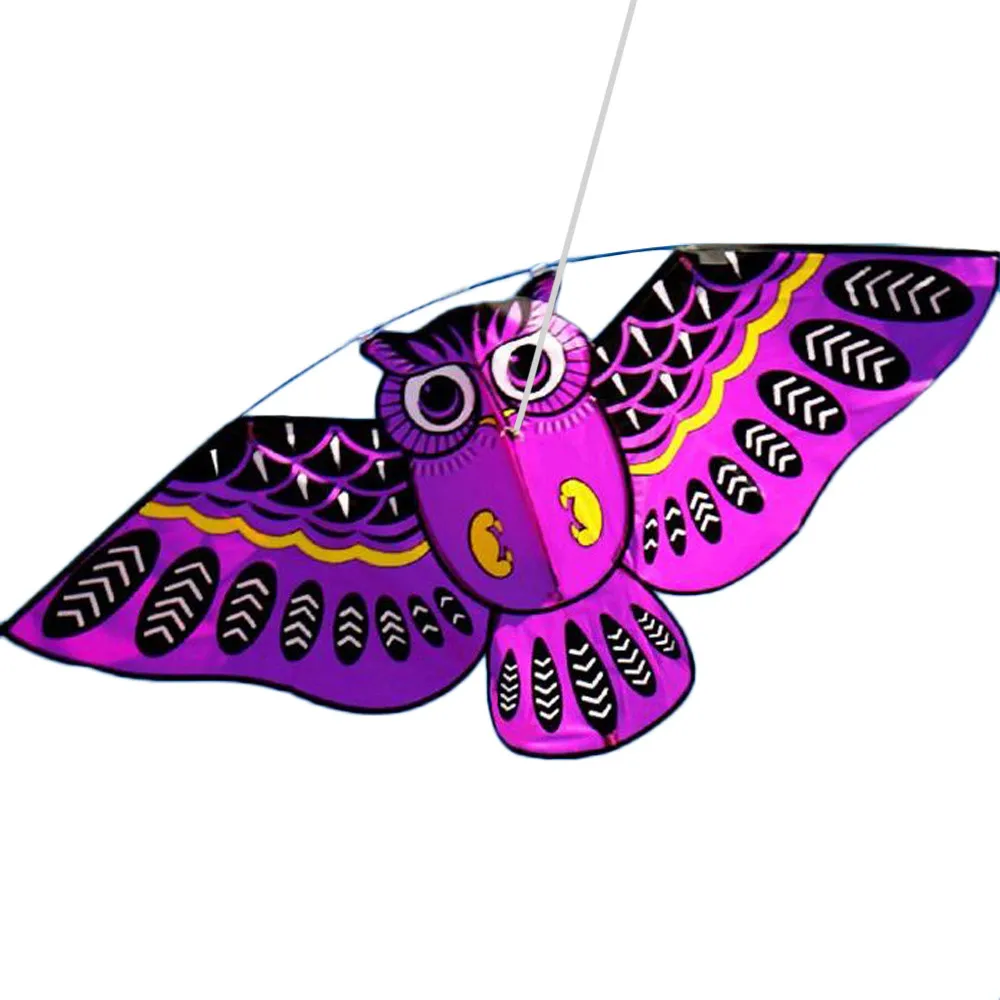 Bird Animal Kite 3d Owl Kites Toy With Tail Fun Outdoor Kite Flying Activity Game Children Toys Cometas Infantiles#BL5