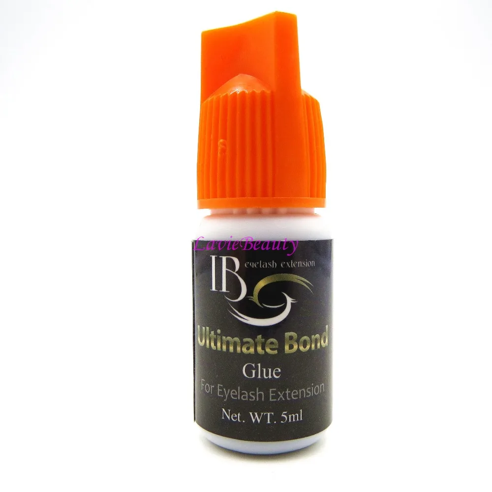 

Free Shipping 1 Bottle IB Ultimate bond Eyelash Extensions Glue 5ml last 5-6 weeks from korea