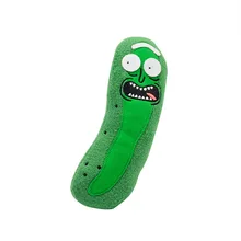 19 см Rick and Morty Pickle Rick забавные плюшевые игрушки зеленая мягкая игрушка плюшевая мягкая игрушка кукла детские рождественские подарки