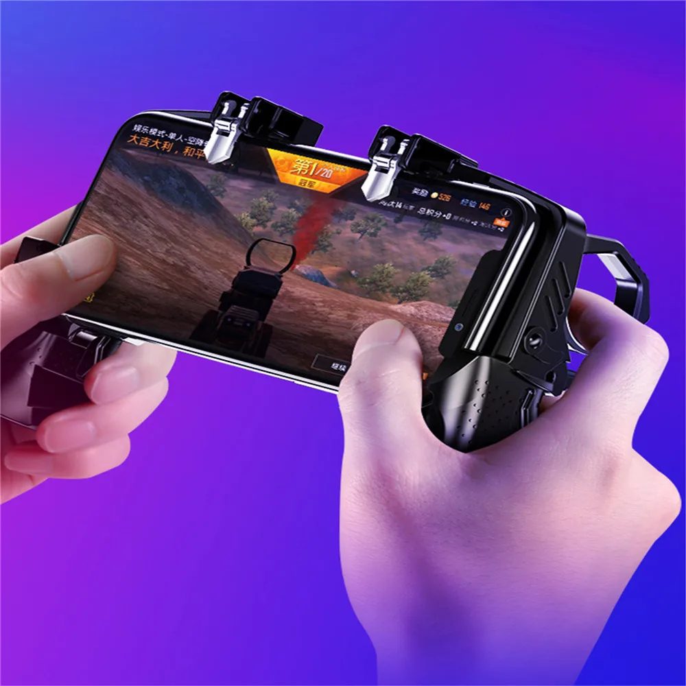Для PUBG мобильный игровой контроллер геймпад для iPhone/Android 4 7 6 5 дюймов телефон