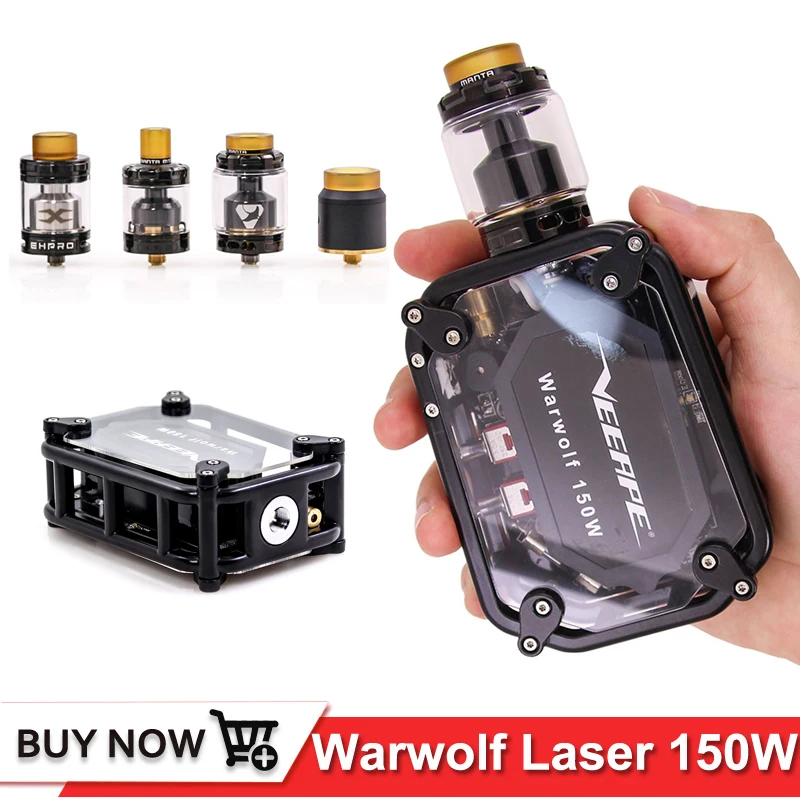 

Warwolf Laser kit 150w 3500mA Advken manta MTL Artha Recurve RDA Dragon Ball Engine II Coilart Mage RTA V2