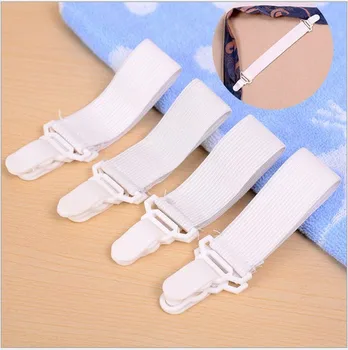 

4Pcs Elastic Bed Sheet Clip Fasteners Garter Mattress Cover Blankets Straps Holder Gripper Clip Fixing Slip-Resistant Belt