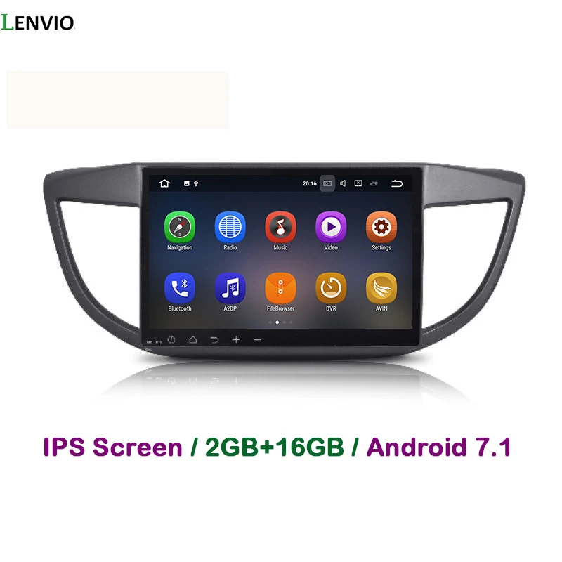 Автомобильный DVD-плеер Lenvio 2 Гб ОЗУ четырехъядерный процессор Android 7 1 GPS-навигация