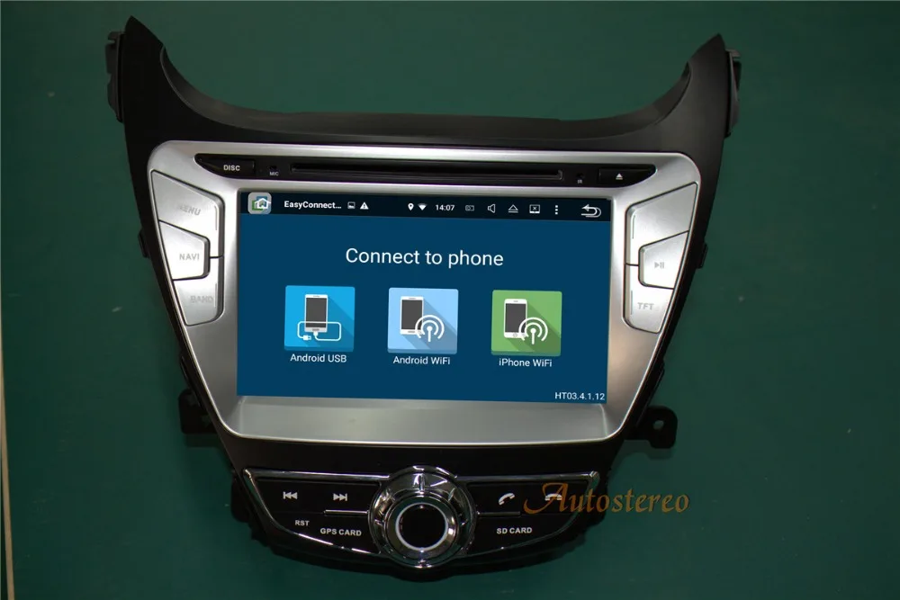 Clearance Android7.1 Car GPS Navigation DVD Player For Hyundai Elantra(MD)2011-2013 Avante(MD) car stereo auto navi autostereo multimedia 3