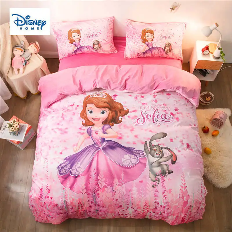 Disney Sofia Princess Bedding Set For Kids Girls Comforter Duvet