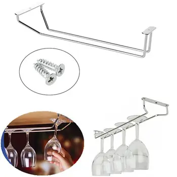 

Wine Champagne Glass Cup Hangers Rack Holder with Screws