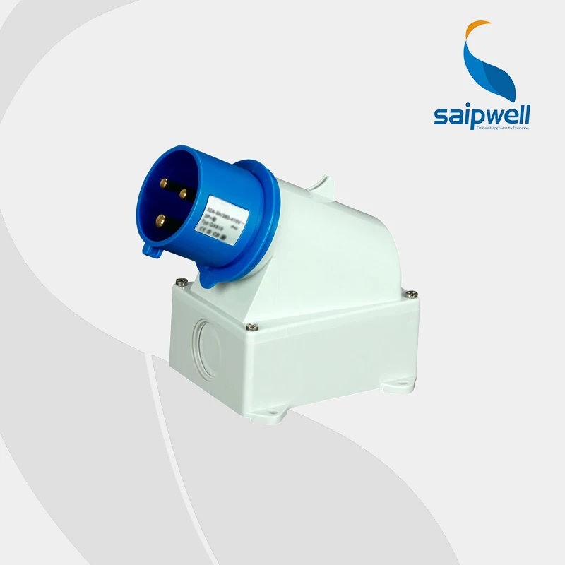

2014 New Hot Sell Waterproof 3 Phase Plug ,Electrical Industrial Plug 230V 16A