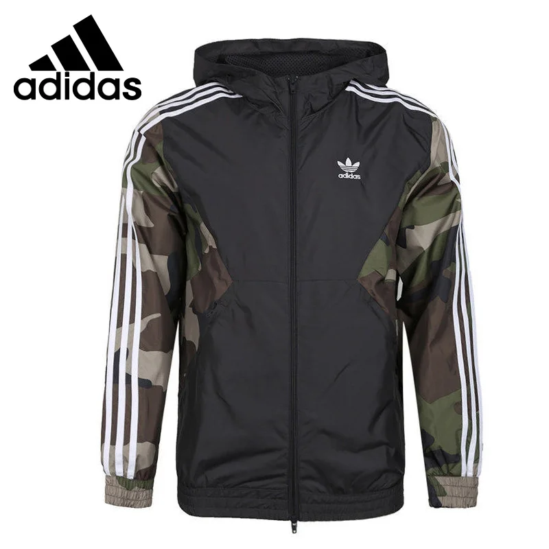 

Original New Arrival Adidas Originals CAMO WB Men's jacket Hooded Sportswear