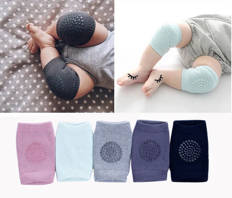 1pair Soft Antislip Safety Crawling Elbow Cushion Knee Pad