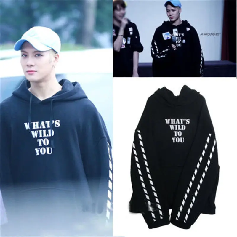 

Mainlead Kpop GOT7 Jackson Cap Hoodie Unisex Sweatershirt Pullover Coat Outwear