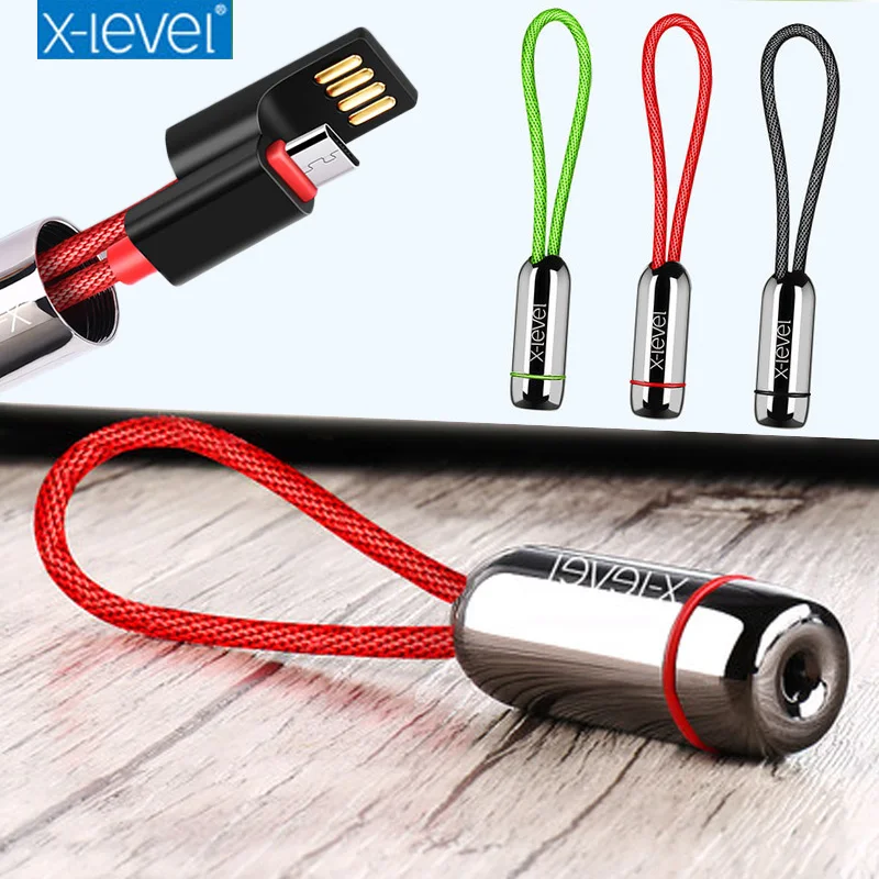 Портативный короткий Органайзер 0 18 м см с Micro USB для зарядного кабеля и