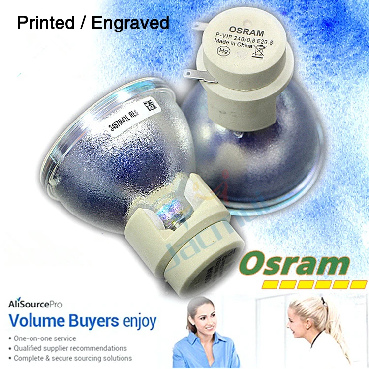 

2Pcs/Lot P-VIP 240/0.8 E20.8 OSRAM 7R 230W Beam Light Lamp Sharpy Beam Moving Head Light Beam 240w Bulb