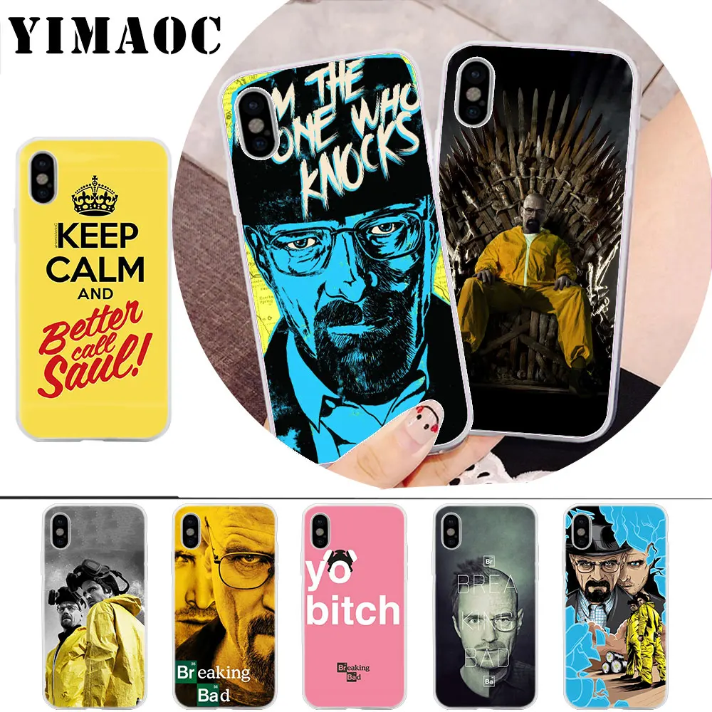 

YIMAOC Breaking Bad Jesse Pinkman Soft Silicone Case for iPhone X r s Xr Xs Max 8 7 6S 6 Plus 5 5s SE