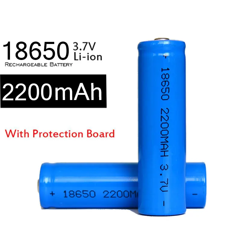 

4pcs/lot hot sale 2200mah Battery 3.7v 18650 battery Li-ion Rechargeable Lion Bateria For LED Flashlight Toy Laser Pen Toy