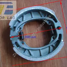 Rrear тормозных колодок 106x100x25mm для Скутер мопед ATV мотоцикла 139QMB 152QMI GY6 50 GY6 80 GY6 125 CG125 CG150