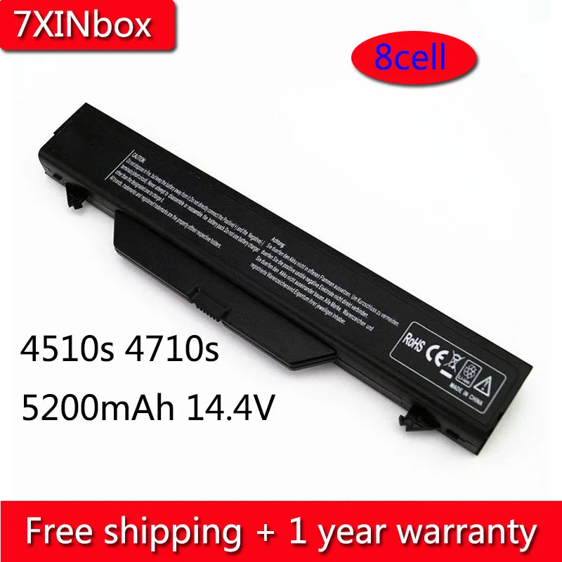 Аккумулятор 7XINbox 8 для HP ProBook 4510s 4515s 4710s 4720s 535808 s 593576 s|Аккумуляторы ноутбуков| |