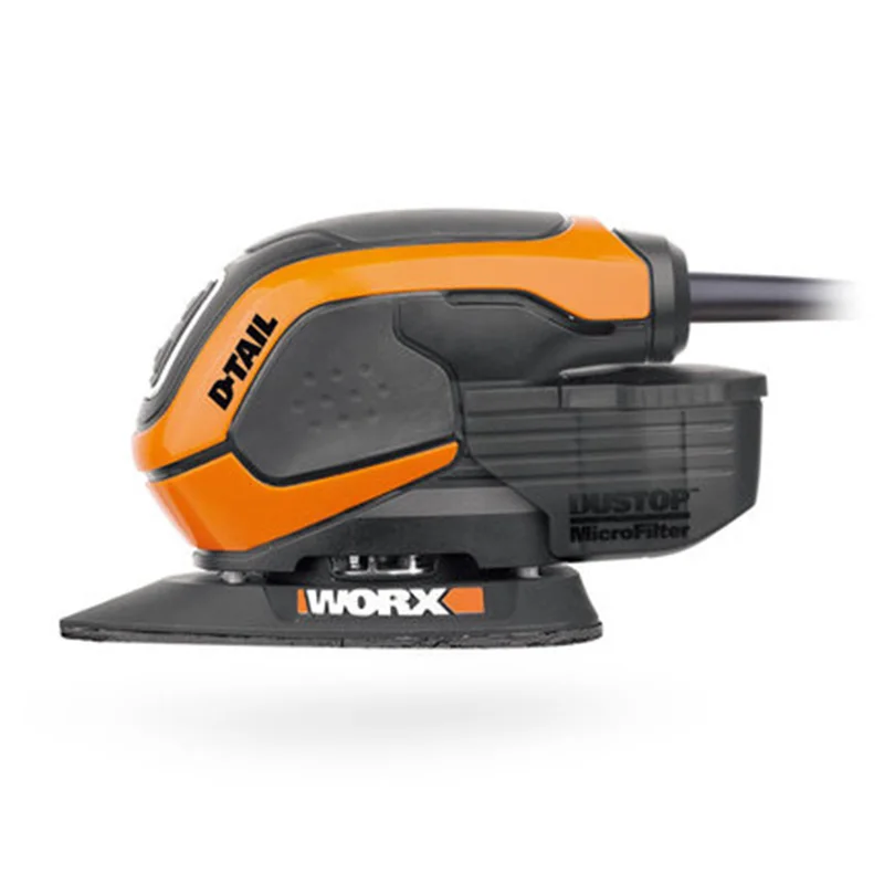 

Free shipping WORX mouse sander WX648 wood sander with 22 pcs accessories