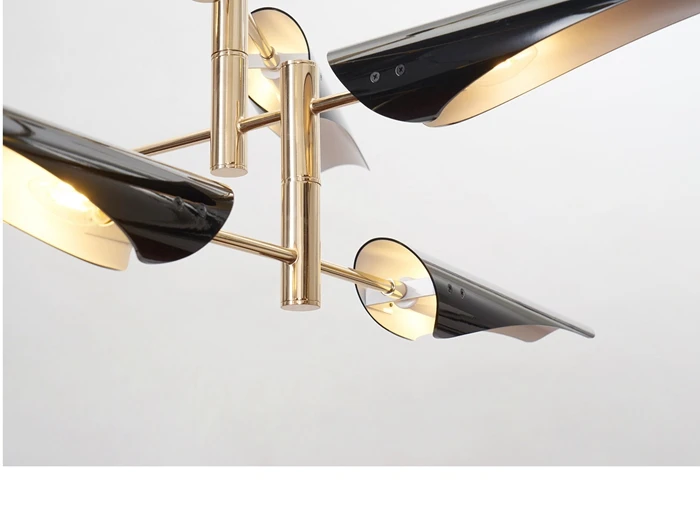 LukLoy Post Modern Metal Branch Chandelier Nordic Hanging Lamp Light Lighting Fixture Creative Personality LED Pendant Light (5)