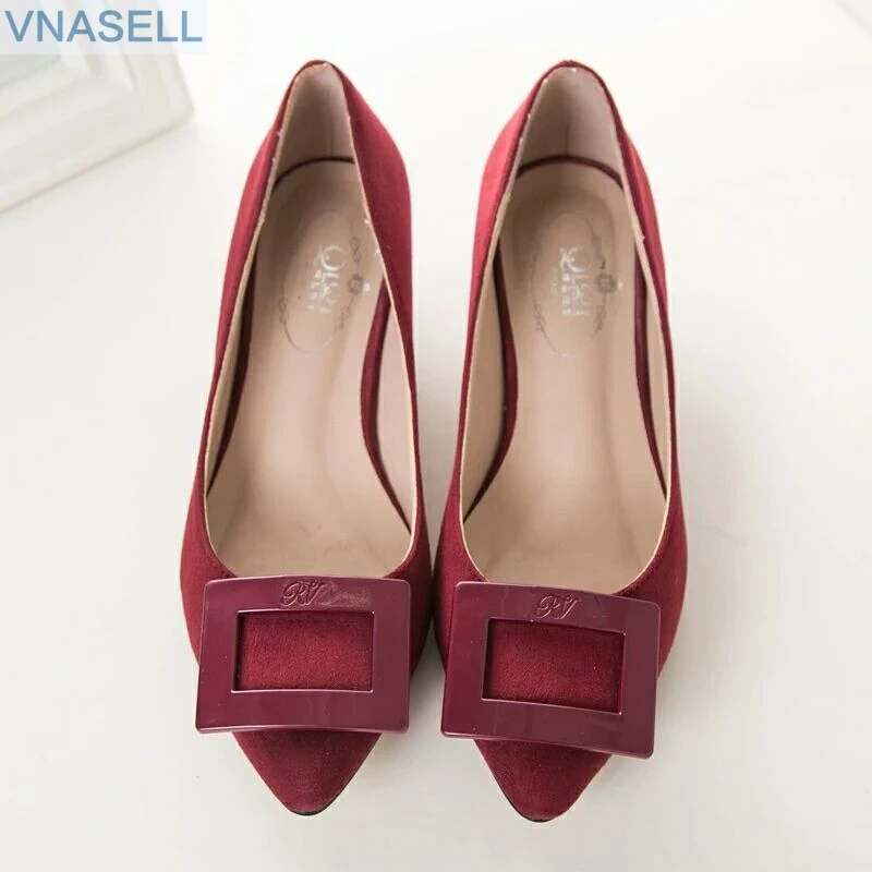 

Cusp of shoe of buckle of gourd ladle of fashionable edition of single shoe of shoe of single shoe of spring of 2019 new style