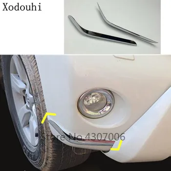 

car front head bumper corner protection trim frame edge board 2pcs For Toyota FJ150/Prado 2010 2011 2012 2013 2014 2015 2016