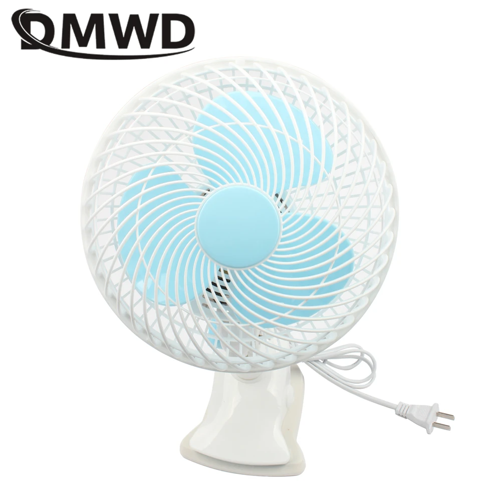 DMWD 2 Gears clip fan/table/wall mounted fan bed portable student mute
