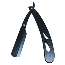 Мужская бритва с прямым краем, стальная складная бритва, парикмахерские инструменты для удаления волос, SSwell