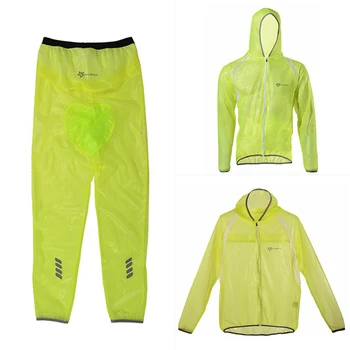 

New Ultra-thin Cycling Jersey Bicycle Bike Cycling Raincoat Breathable Windproof Waterproof Bike Outdoor Cycling Equipment